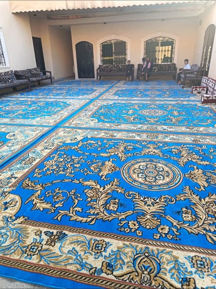 فرش سجاد فاخر لساحة استقبال كبرى